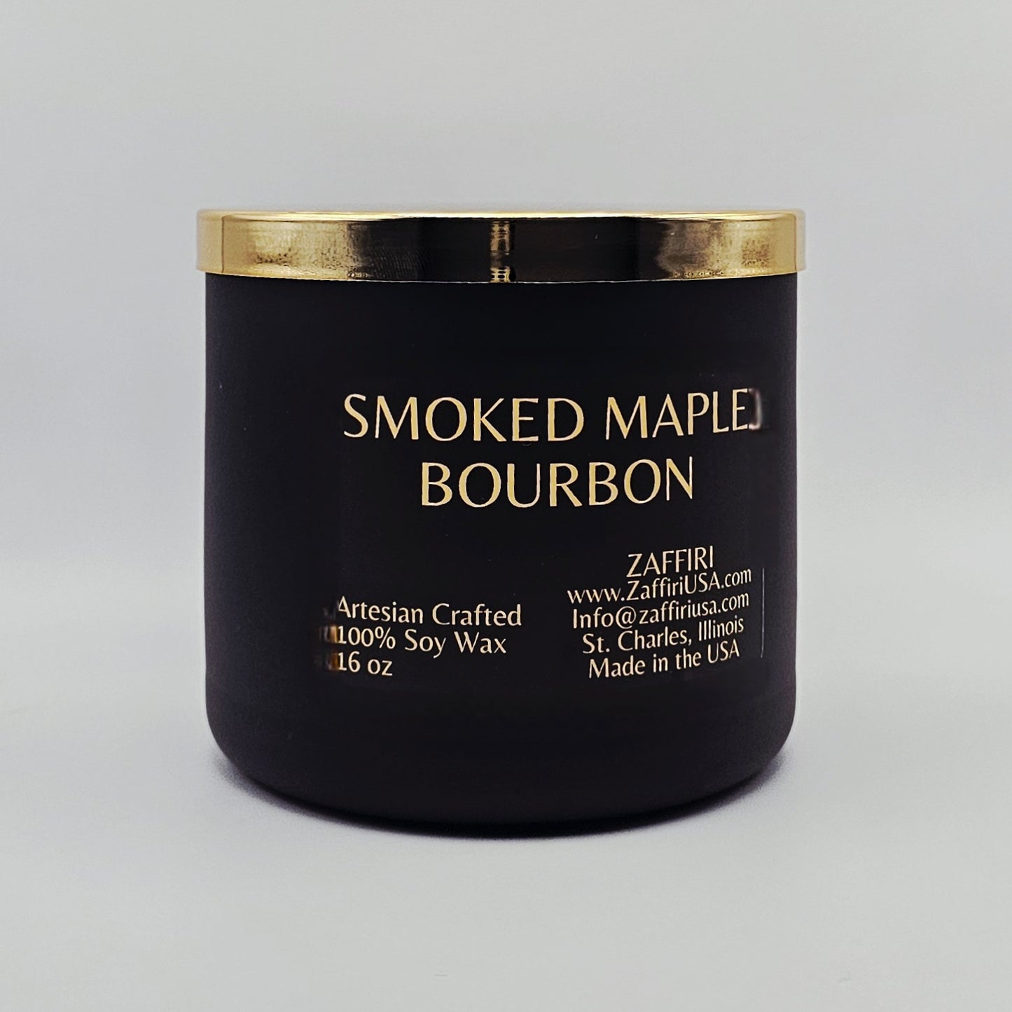Smoked Maple Bourbon | 16oz Soy Wax Candle