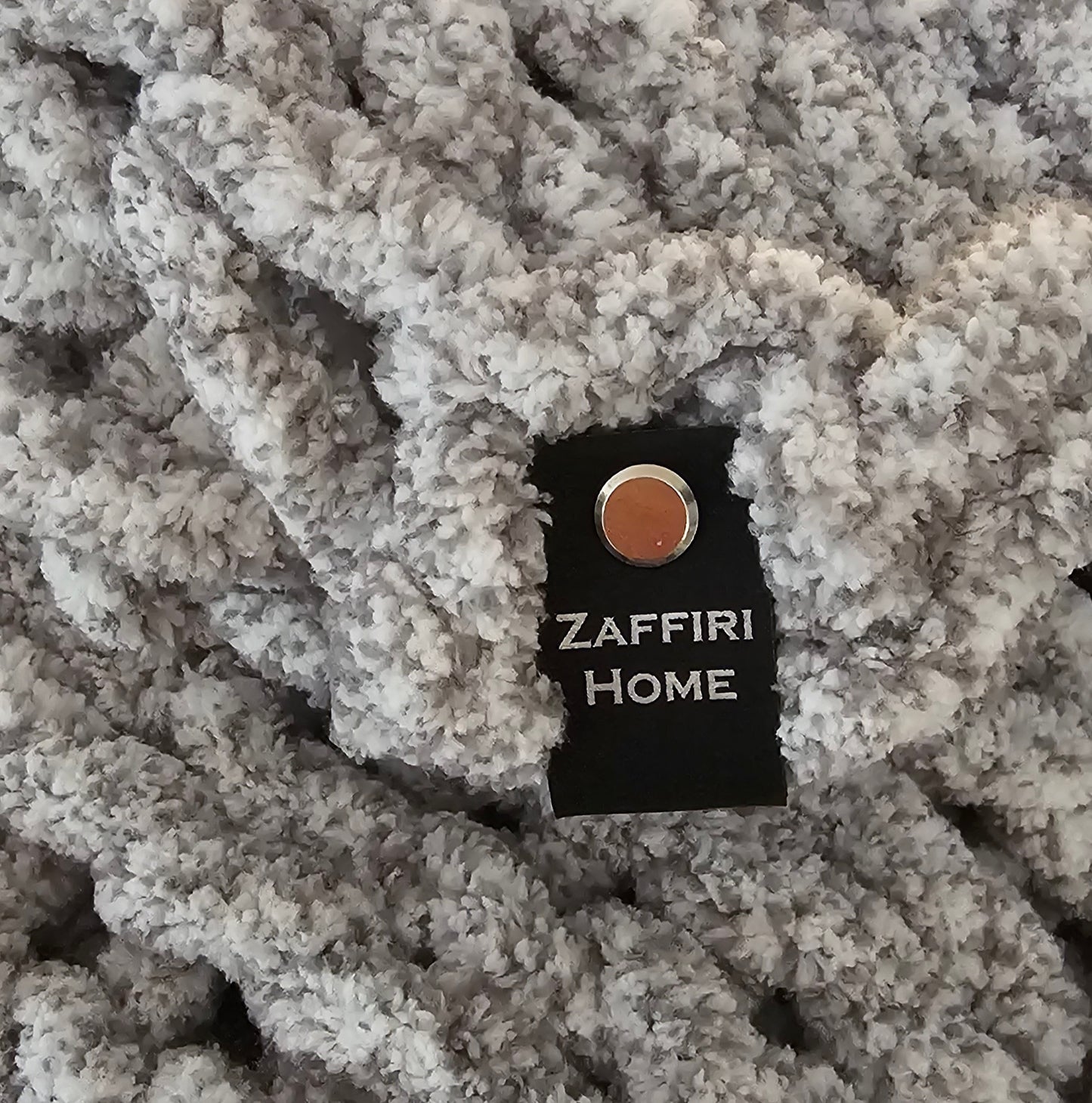 Chenille Handknit Stroller and Small Throw Blankets