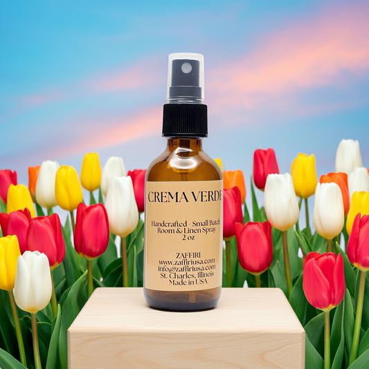 CREMA VERDE  | Room & Linen Spray – Fragrance by ZAFFIRI