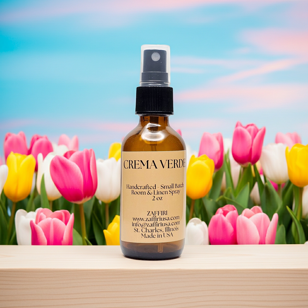 CREMA VERDE  | Room & Linen Spray – Fragrance by ZAFFIRI