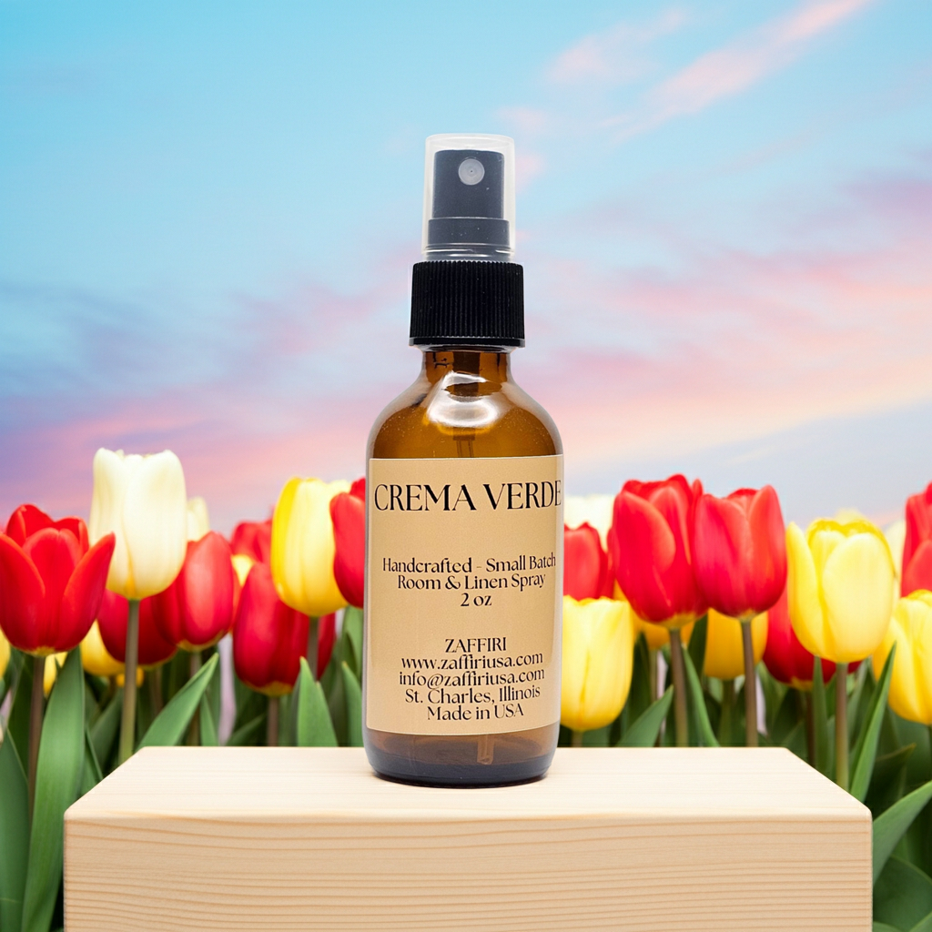 CREMA VERDE  | Room & Linen Spray – Fragrance by ZAFFIRI