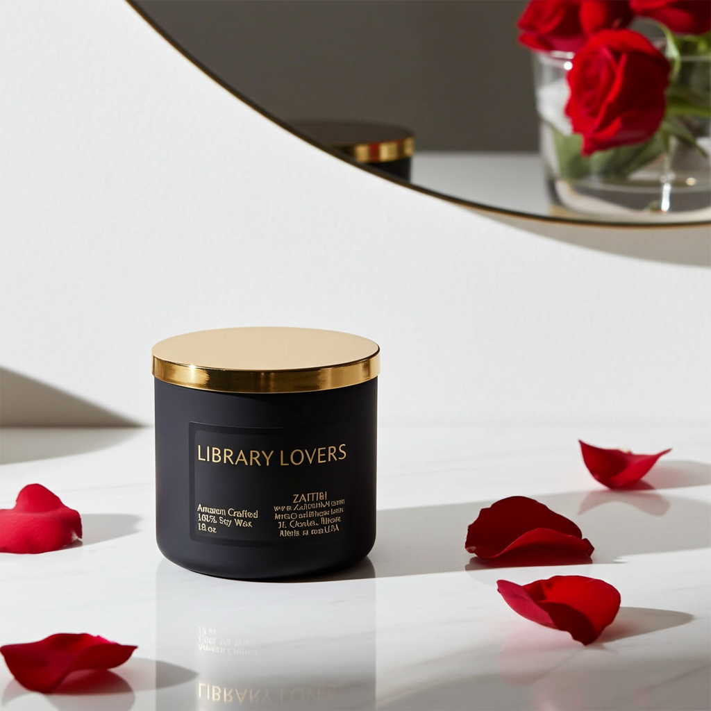 Library Lovers | 16oz Soy Wax Candle - Fragrance by ZAFFIRI