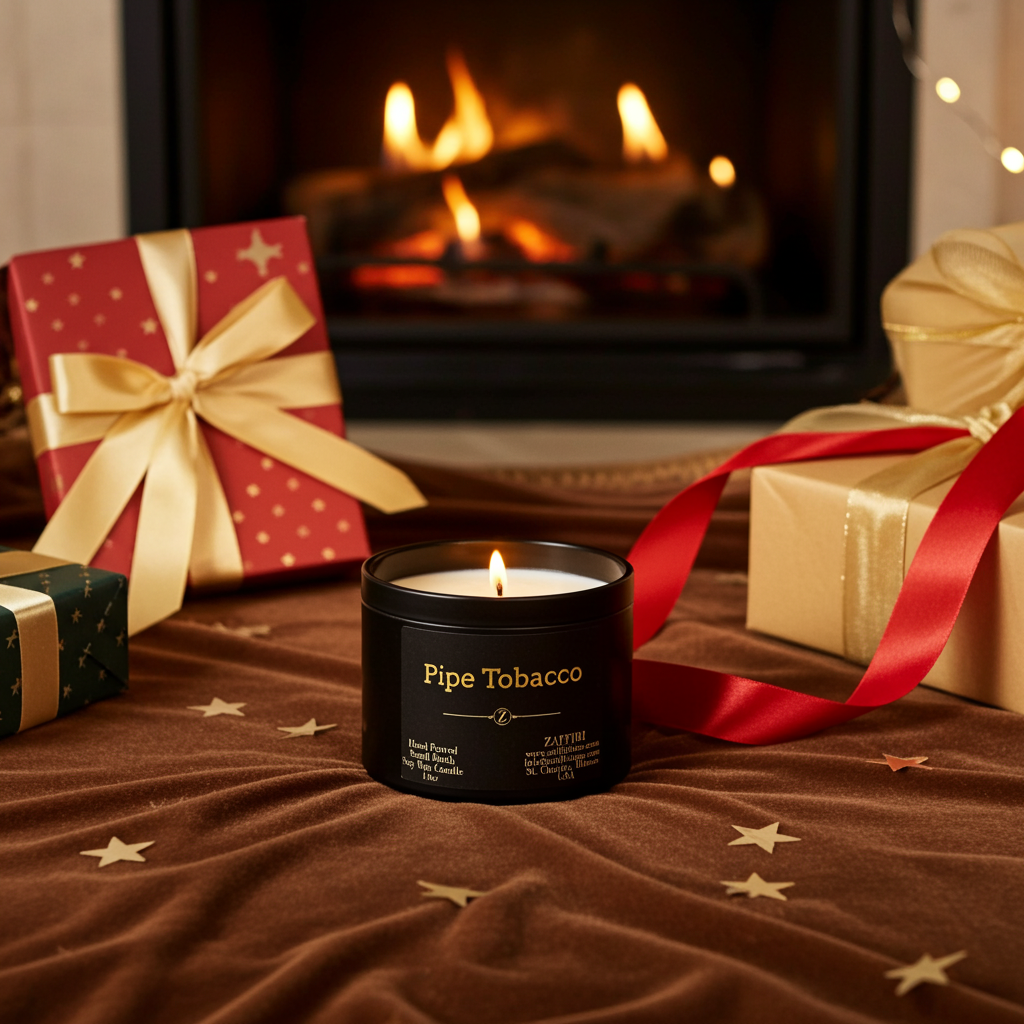 Pipe Tobacco Candle