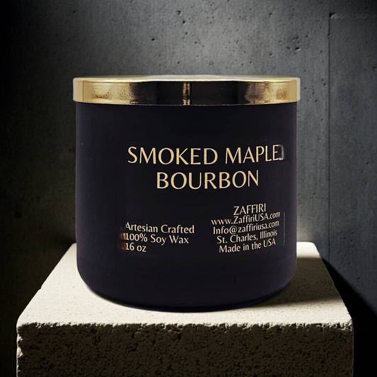 Smoked Maple Bourbon | 16oz Soy Wax Candle