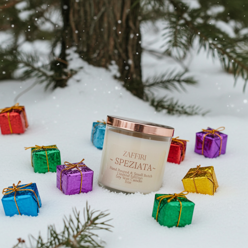 SPEZIATA | 11oz Luxury Soy Candle – Vanilla & Cinnamon