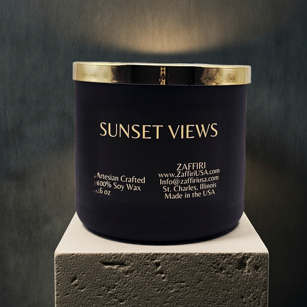 Sunset Views | 16oz Soy Wax Candle