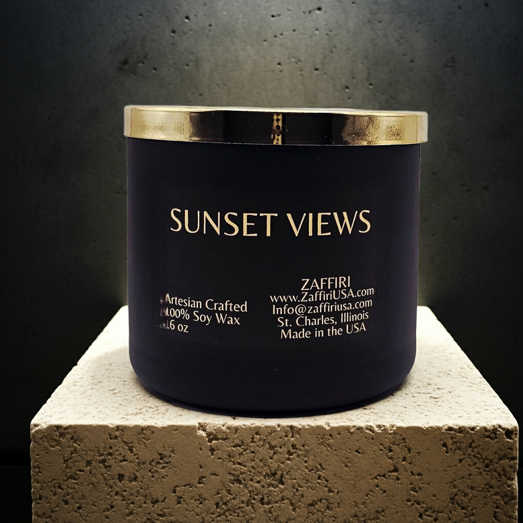Sunset Views | 16oz Soy Wax Candle