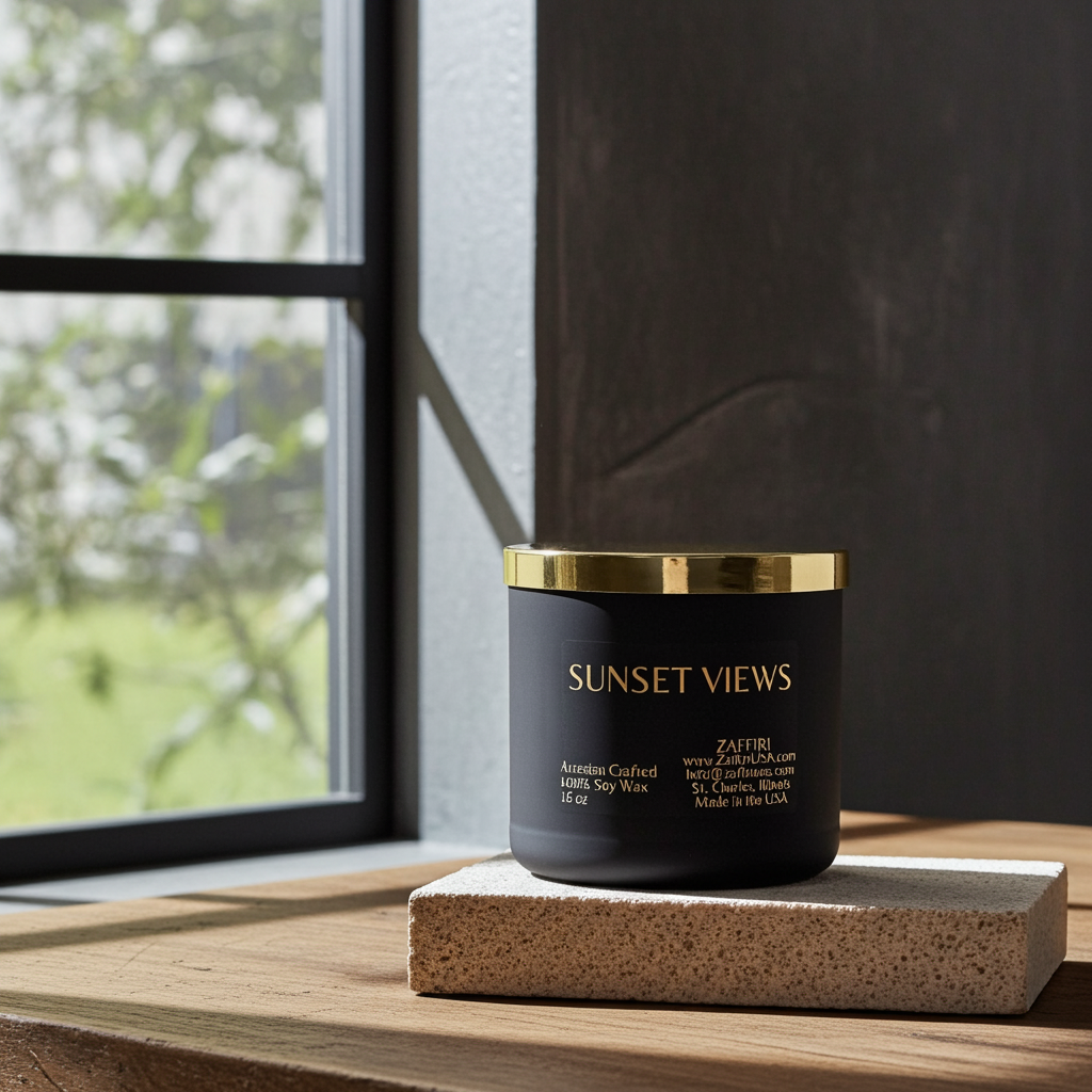Sunset Views | 16oz Soy Wax Candle