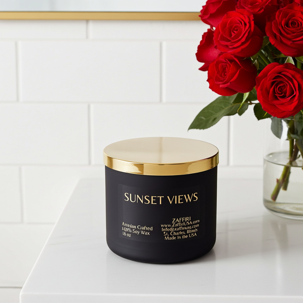 Sunset Views | 16oz Soy Wax Candle